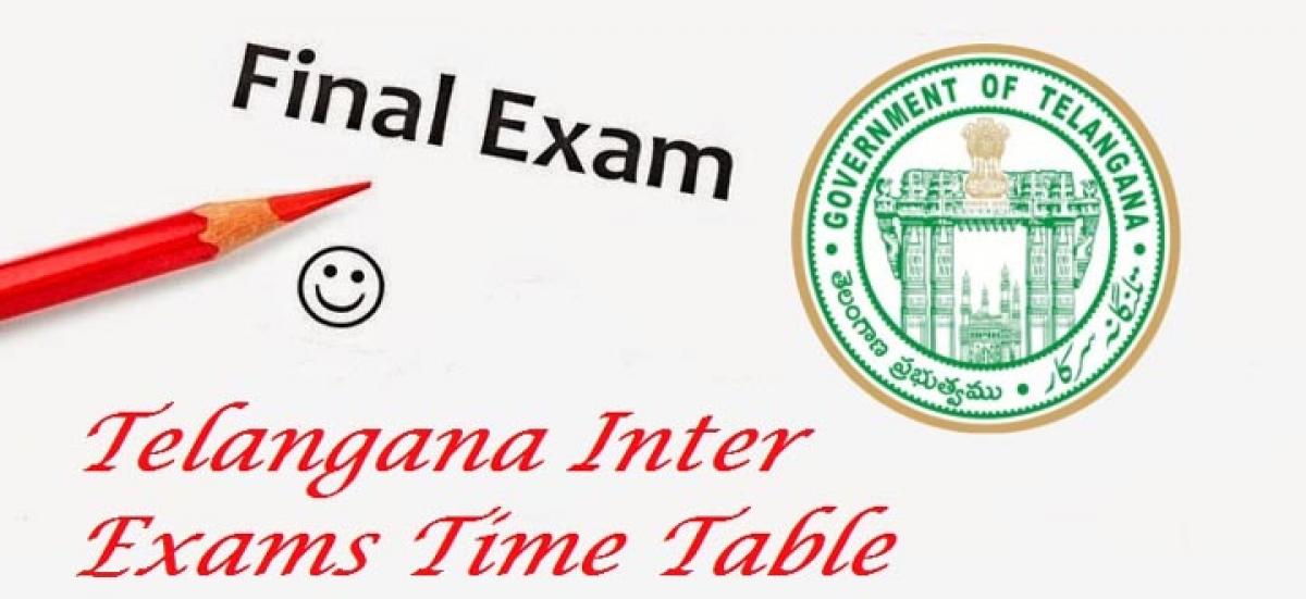 Telangana to conduct Inter exams from March 2: Check Inter time table here